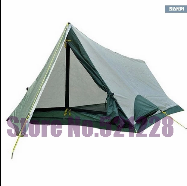 

Single one person 2 layer portable fishing beach anti mosquito cycling mountaineering outdoor camping tent
