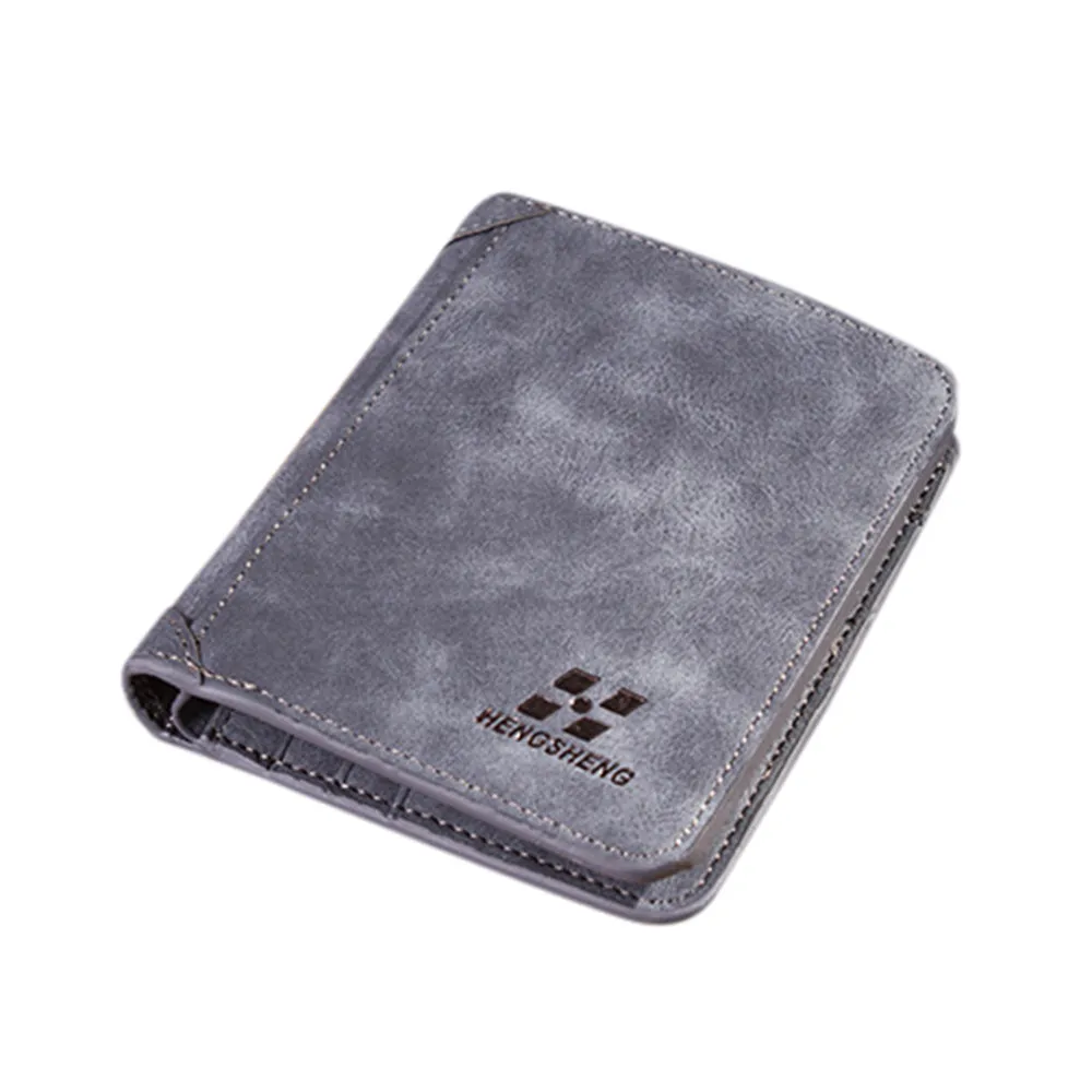 Мужская кожаная сумка с отделением для карт и монет portefeuille homme monedero hombre peque o monedas
