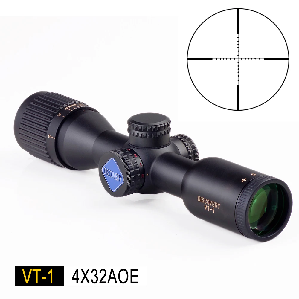 Discovery VT-1 4x32 AOE Mil-Dot оптический прицел с подсветкой | Спорт и развлечения
