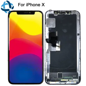 

Top Quality 5.8"Display For iPhone X LCD Touch Screen Assembly + Frame Replacement 100% test For iPhone 10 X LCD Display Module