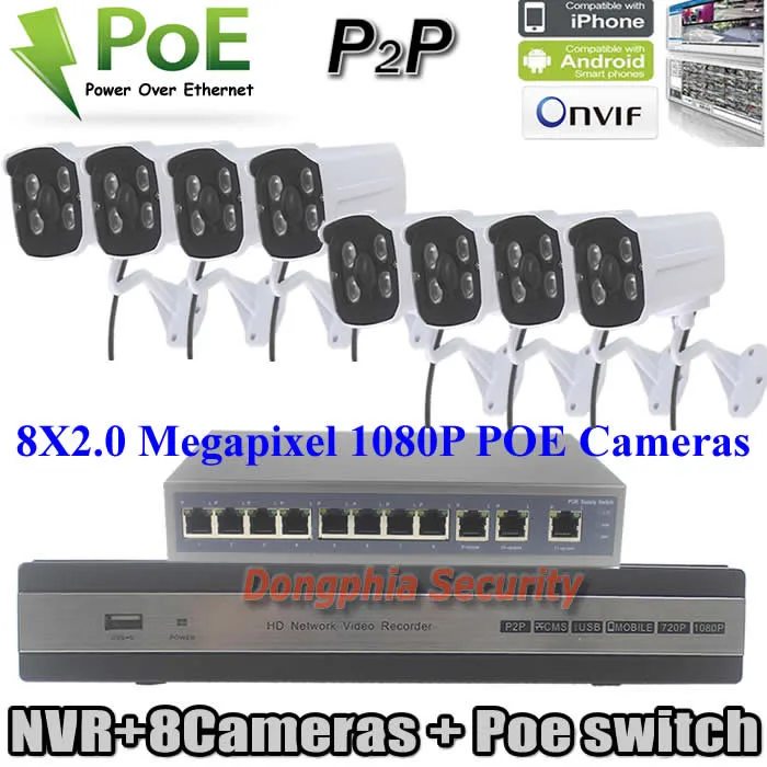 NVR3108+W510-20(POE)