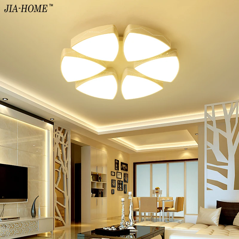

2017 Led ceiling light for bedroom Dimming or switch with flower style Light Fixtures Modern Ceiling Lamp Luminaire Lustre