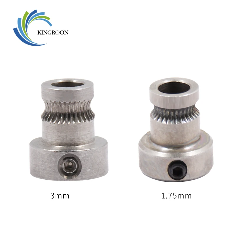 Kingroon 1Pc Mendel Extrusion Wheel Stainless Steel Drive Gear 175Mm3Mm Bore 5Mm Squeeze Feeding For 3D Printer Part 1 huismerk kopen in de aanbieding Kingroon 1Pc Mendel Extrusion Wheel Stainless Steel Drive Gear 175Mm3Mm Bore 5Mm Squeeze Feeding For 3D Printer Part 1 huismerk kopen in de aanbieding