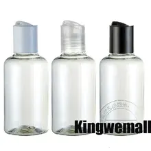 300 шт./лот 75 мл ПЭТ пластиковые пустые пластиковые бутылки для воды с крышкой