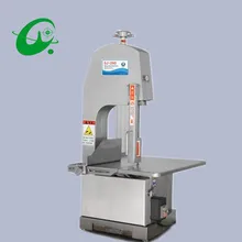 Коммерческой деятельности Desktop ленточные пилы для резки ребра окорока Электрический мясо-костной Видел Машина