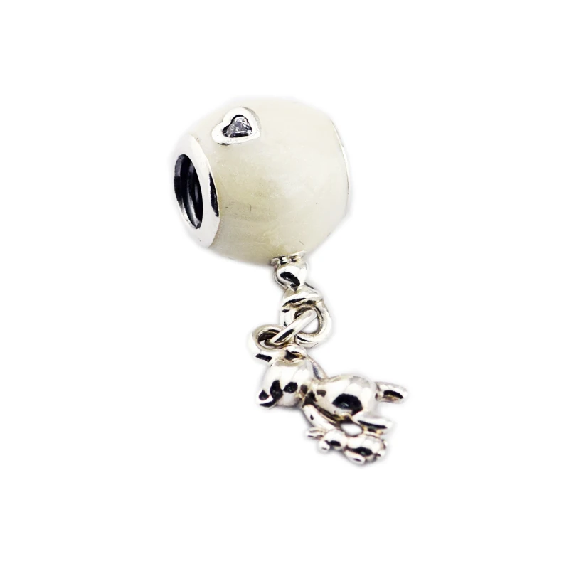 

Бусины для самостоятельного изготовления ювелирных изделий из стерлингового серебра-ювелирные изделия Тедди и подвеска-шарик шарм 925 Berloque Perles Charm