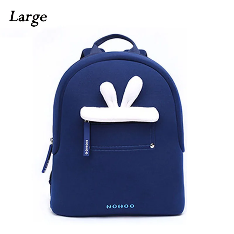NOHOO Детский рюкзак с кроликом, водонепроницаемая детская школьная сумка, детский рюкзак, рождественские подарки для девочек и мальчиков 2-5 лет - Цвет: NHQ008L