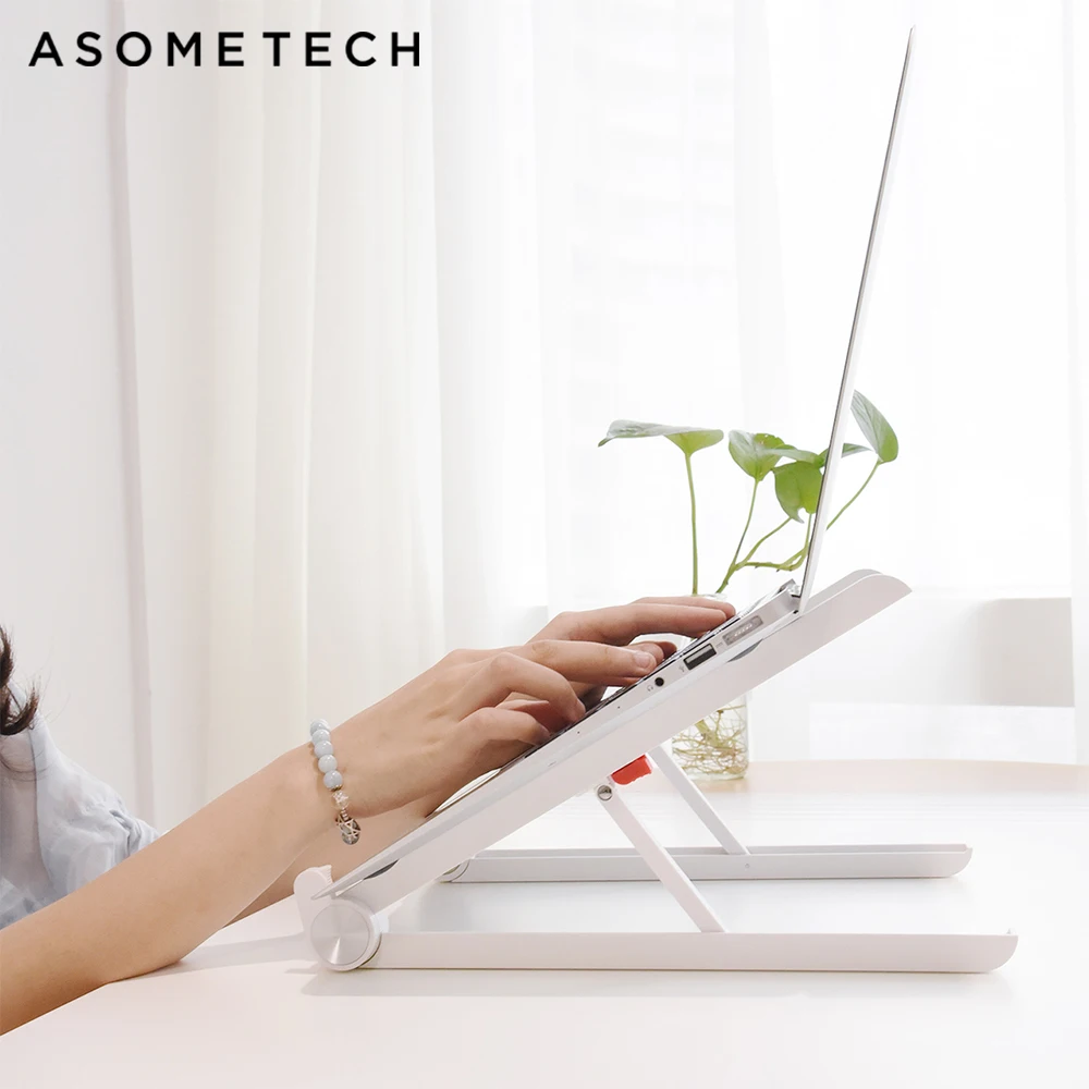  Adjustable fold Laptop Stand For Macbook Pro Air Stand Desk Notebook Support Lifting Radiating Port