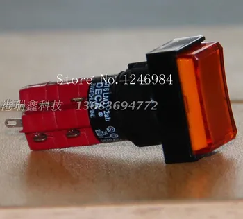 

[SA]D16LAT1-2AB Taiwan Progressive Alliance Dual interlocking rectangular orange button switch normally open normally closed DEC