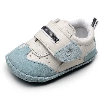 

2018 New Baby Shoes First Walkers Antislip For Baby Boy Girl Genius Nubuck Leather Baby Infant Toddler Shoes 0-2 years