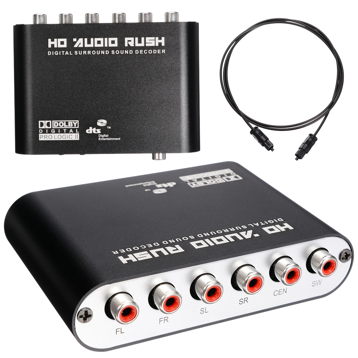 Digitale Audio-Decoder 5.1 Audio Geräte DTS/AC-3/6CH Audio Digitalwandler L 