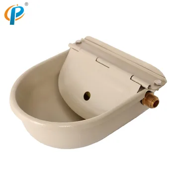 

Chuangpu Coating Process Plastic Spraying Technology SUS304 Cow 4Litere Drinking Water Bowl with Float Valve Control