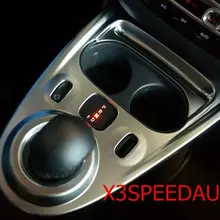 Хромированный Внутренняя крышка коробки передач Накладка для Mercedes-Benz Smart Fortwo