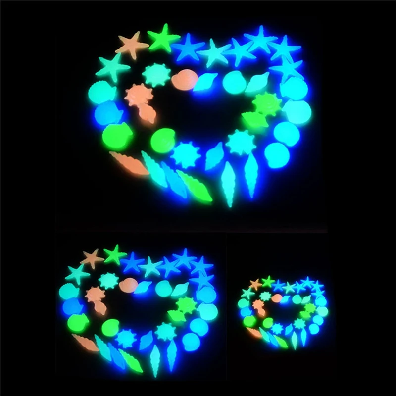 

Aquarium Substrate Fish Tank Sand Glow In The Dark Pebbles Garden Glow In The Dark Pebbles Luminous Pebbles Sea Horse Rocks