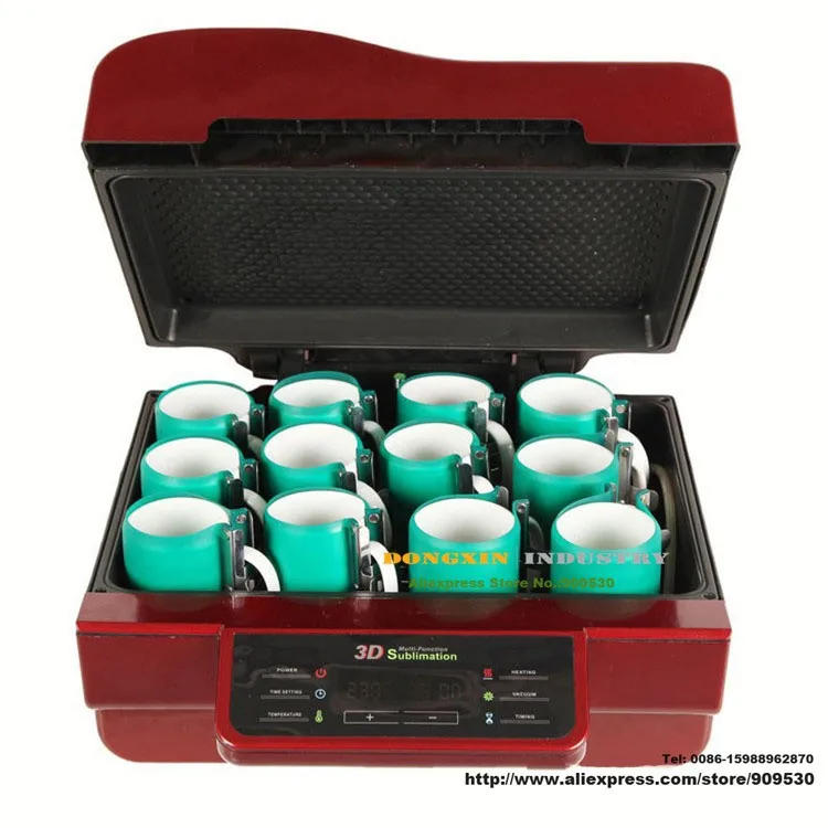 Free shipping heat tranfer machine for mug 3D Mug Sublimation Machine 110V 220V Mug Press Machine