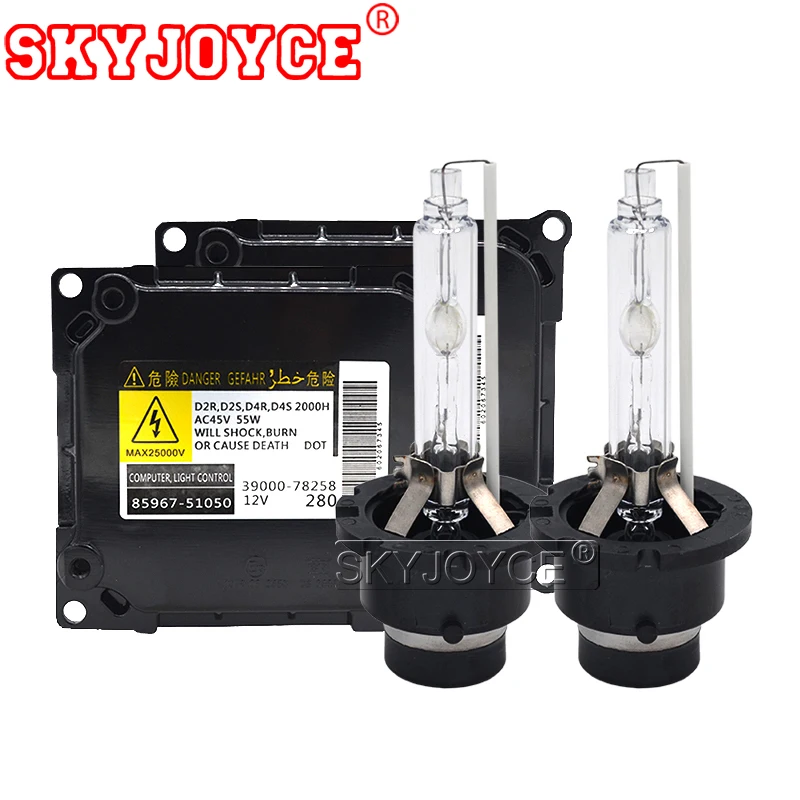 SKYJOYCE 35W 55W Xenon D2S D4S HID Replacement Bulb 4300K 8000K 6000K For Toyota Lexus Car Headlight Ballast D2S D4S Xenon Kit (5)