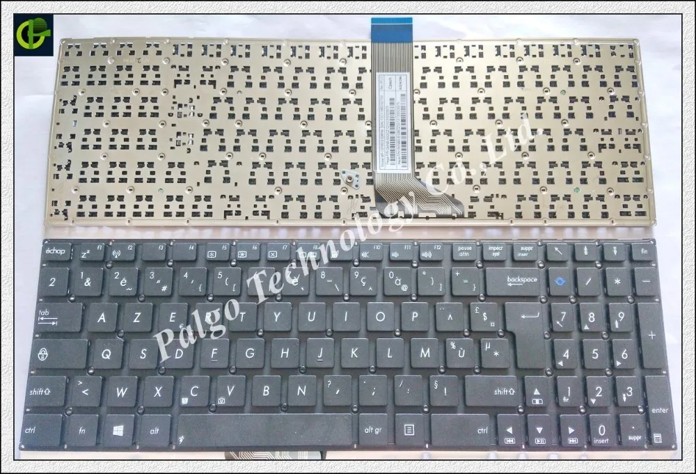Французский клавиатура для ASUS VivoBook S500c s500ca V500 V500C V500CA F555L F555LA F555LD F555LN F555LP Черный FR AZERTY клавиатура