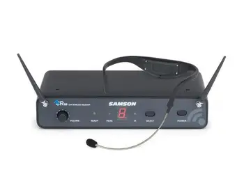 

SAMSON AirLine 88 AH8 fitness headset wireless system UHF frequency true diversity,light weight