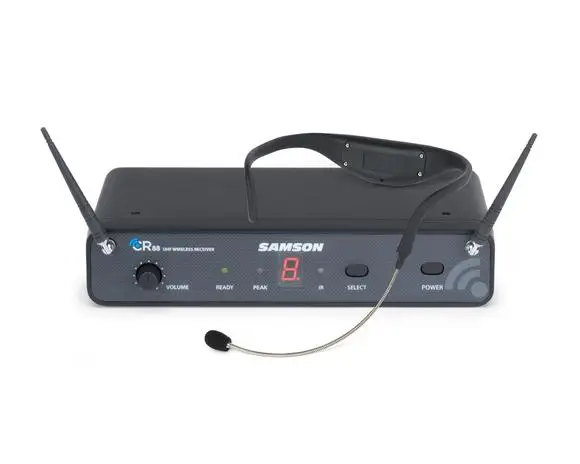 SAMSON AirLine 88 AH8 fitness headset wireless system UHF frequency true diversity,light weight