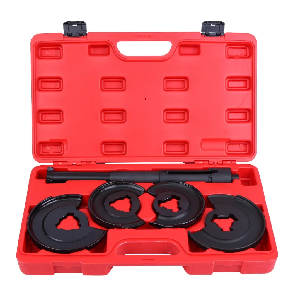 

5Pcs Coil Spring Compressor Telescopic Compressor + Clamps For Mercedes Benz
