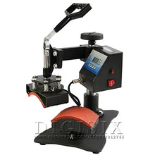 DHL free shipping Digtal hat heat press machine cap heat transfer free shipping