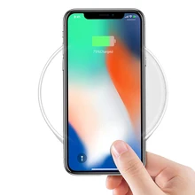 WPC-FC100 Беспроводное зарядное устройство QI стандартная быстрая Беспроводная зарядная подставка для iPhone 8 X XS Max Xr 11 samsung huawei