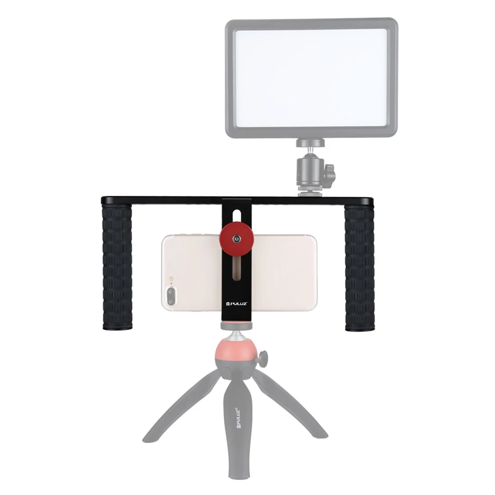 

PULUZ Making Rig Stabilizer/Steadicam Bracket HandheldRig Filmmaking Holder Cradle Phone Clip for iPhone,Smartphones Video Rig