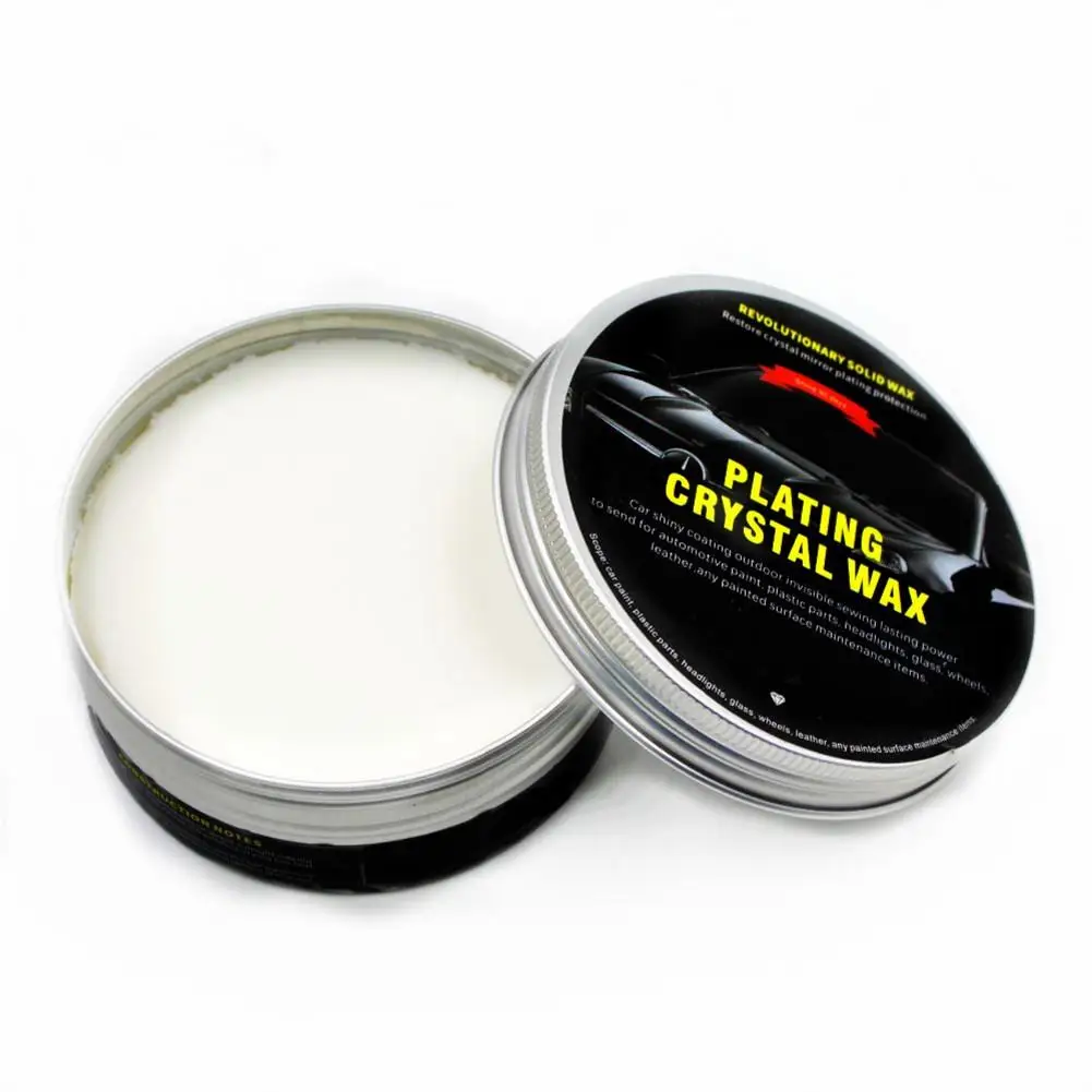 Car Scratch Remover Premium Carnauba Car Wax Crystal Hard Wax Paint Care Scratch Repair Maintenance Wax Paint Diamond Coating