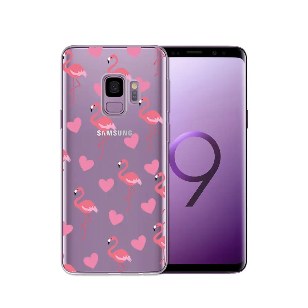 Arvin Silicone Case FOR Samsung Galax s5 S6 S7 S8 Clear Protective case FOR Samsung S6 edge S8 Plus S9 Plus Soft TPU Phone Cover (7)