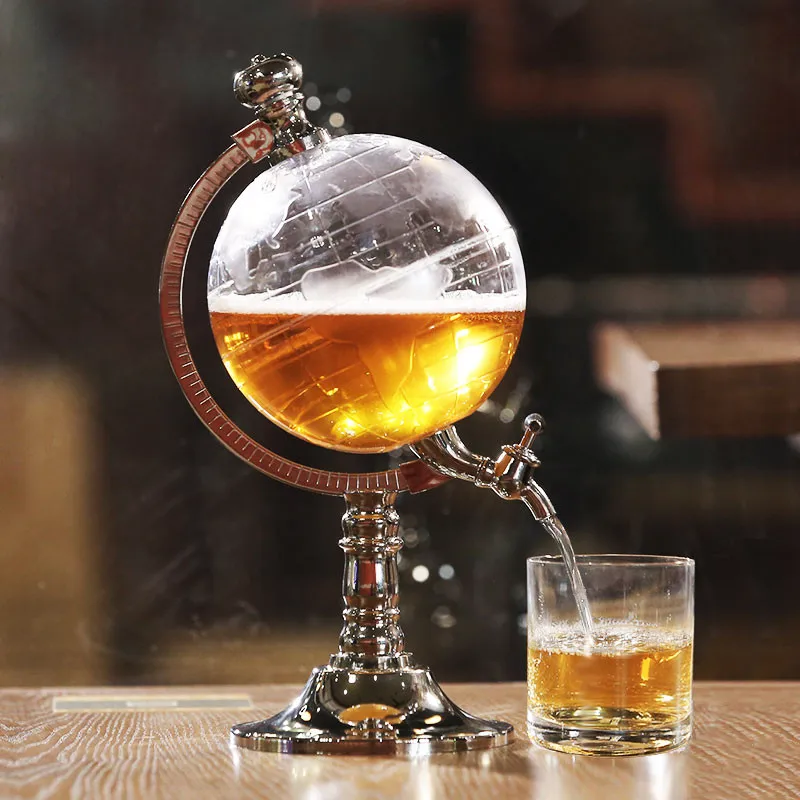 

Pub Buffet Beer Machine Bar Stylish Wine Dispenser Creative Party Juice Bucket Globe Beer Cocktail Red Wine Self-service Machine