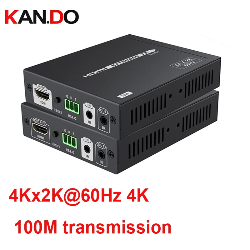 hdmi transmission 100m 4K*2K@60Hz HDMI HDBaseT 2.0 Lossless Extender CEC HDCP2.2 Ultra HD 24bits Deep Color R232 Control | Безопасность