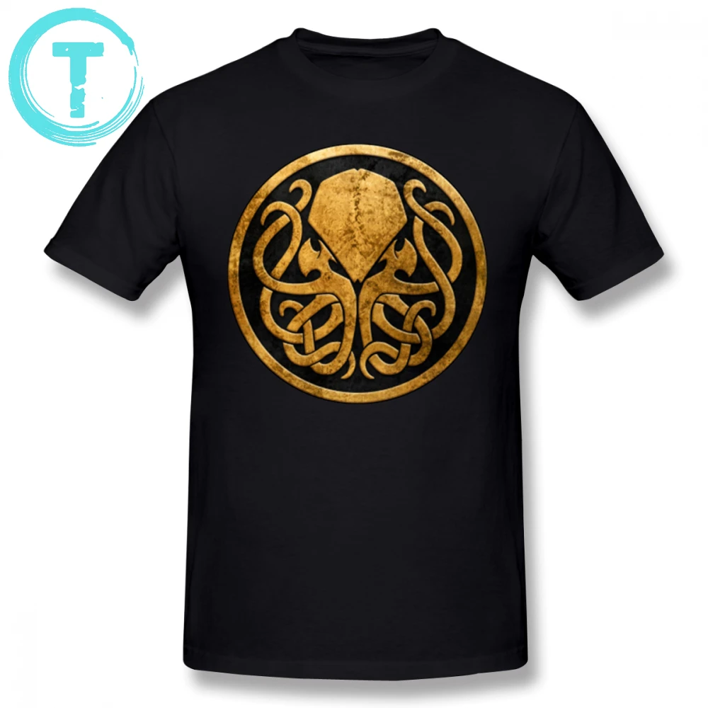 

Cthulhu T Shirt Cthulhu T-Shirt Man Funny Tee Shirt Beach Graphic Short-Sleeve 4xl 100 Percent Cotton Tshirt