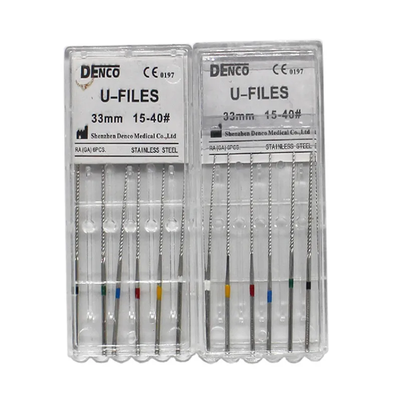 A0154 5 box Dental Endo Endodontic U FILE 15 20 25 30 35 40 Used