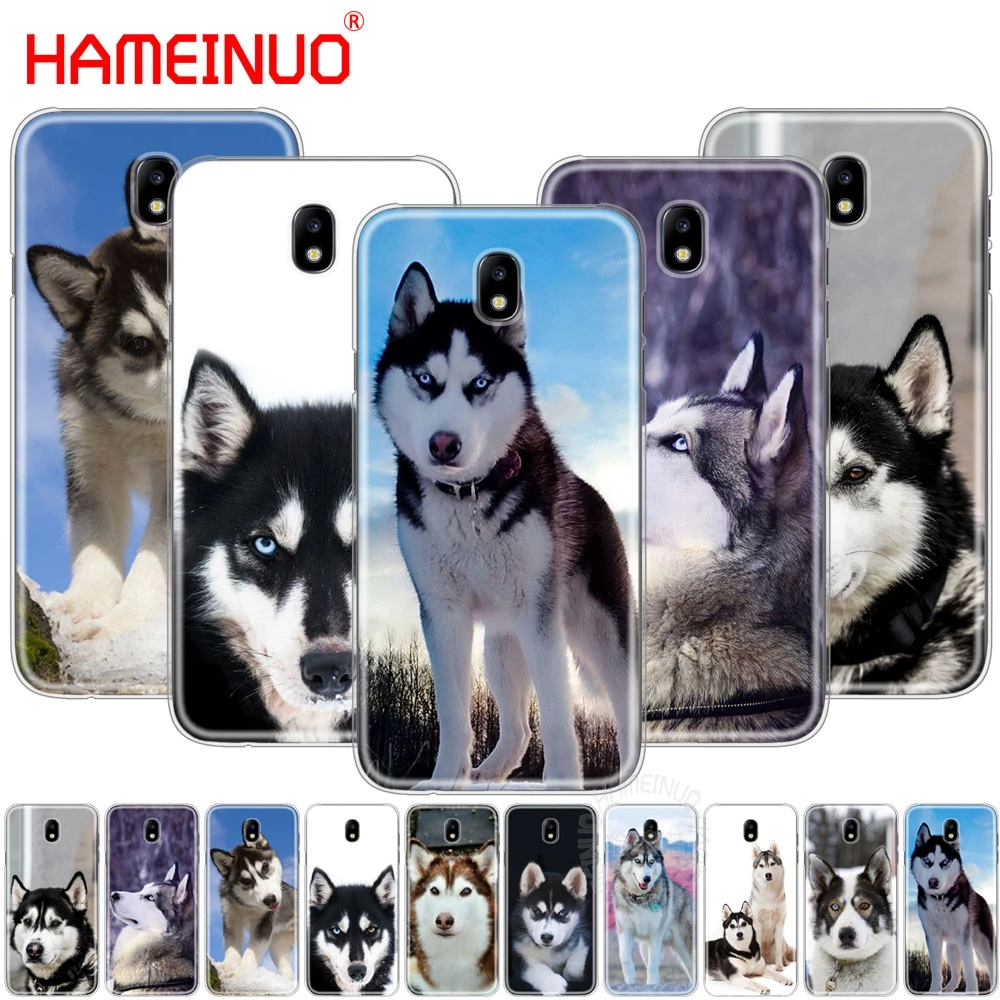HAMEINUO Хаски чехол для телефона с щенком Samsung Galaxy J3 J5 J7 2017 J527 J727 J327 Prime J330 J530 J730 PRO |