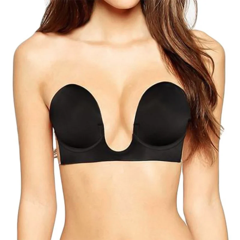 Invisible Push Up Bra Strapless Bras Formal Dress Wedding