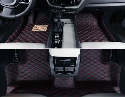 

Left Hand Drive! Leather Car Floor Mat Pad FloorLiner For Volvo XC60 2018-2019