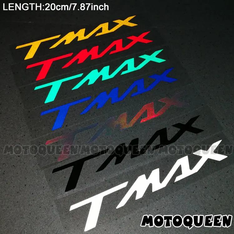 

Reflective Motorcycle Body shell Wheels Fairing Helmet Tank Pad Decoration Logo Stickers Decals For YAMAHA TMAX 530 500 TMAX-530