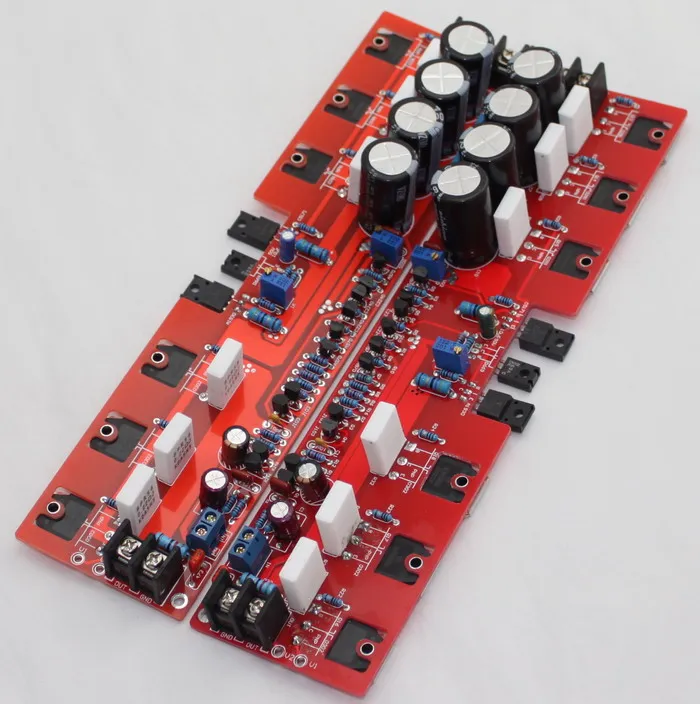 Счетчик воды woltman E305 250W + 4ohm стерео усилитель доска с MJW0281 MJW0203 2SK246 2SJ103 2SC2240 2SA970 2SA1930