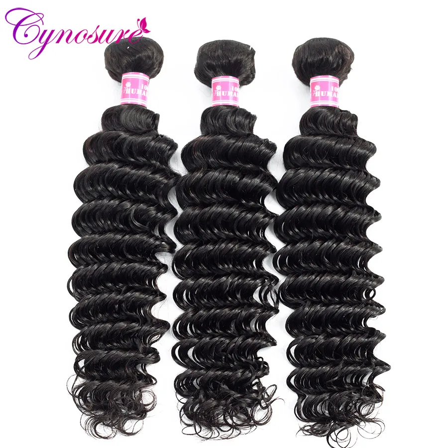 Cynosure Deep Wave Bundles 10 28 Inch Human Hair 3 Bundles Remy