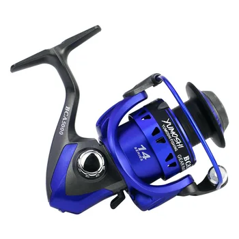 

Rooxin Spinning Fishing Reel Metal Coil Fishing Rod Reels Spool 5.5:1 1000-7000 Carp Fishing Trolling Wheel for Sea Rock Fishing