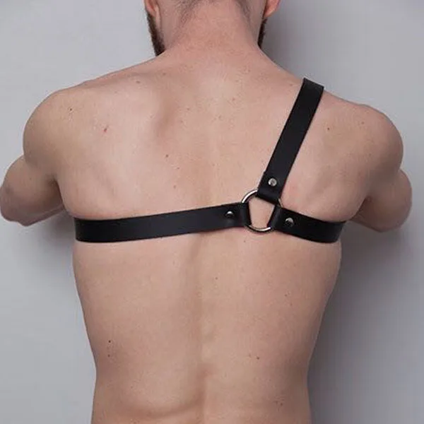 Фирменный дизайн кожаные ремни для мужчин сексуальный панк кожаный регулируемый нагрудный ремень для тела ремень для бондажа тела кожаные подтяжки
