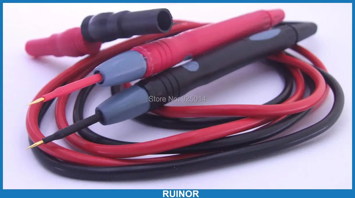 

5 pairs Hard needles IC SMD Integrated Components Multimeter pen Probes Cables
