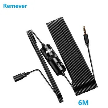 

New Lavalier Wired 3.5mm Jack Condenser Microphone for Stereo DSLR Canon Nikon iPhone Android Phone Camcorders Recording Meeting
