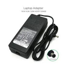 Настоящий 19,5 V 6.2A 6,0*4,4mm 120W адаптер переменного тока зарядное устройство для sony tv адаптер KDL-50W790B светодиодный ACDP-120N02 ACDP-120N01