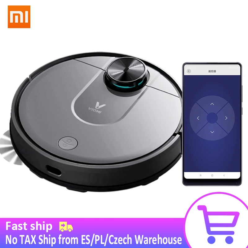 ЕС наличии Xiaomi VIOMI Pro робот пылесос умный бытовой автоматическое мытье уборки