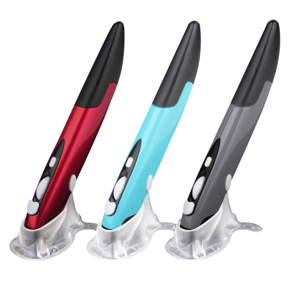 

Universal 2.4GHz USB Wireless Mouse Optical Pen Air Mouse Adjustable 500/1000DPI for Home Use Laptops Desktops Computer