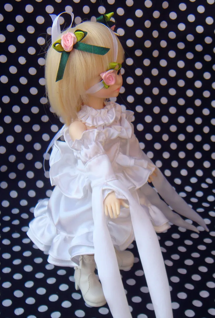 Белые платья для девочек Estartek ручная работа 1/6 Rozen Maiden Rosen Kristall куклы BJD фигурки