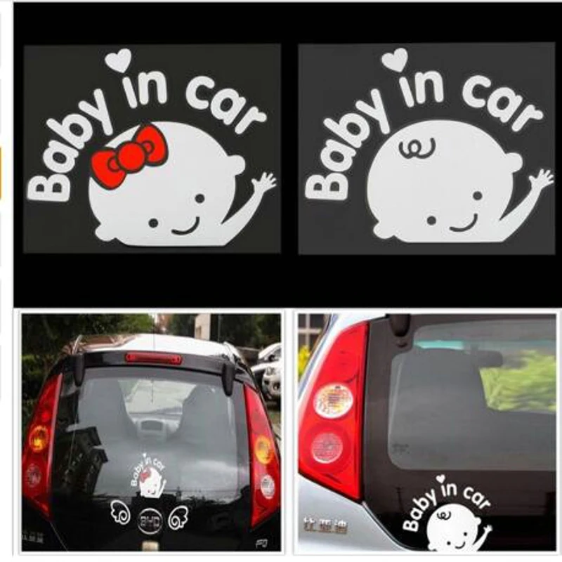 Car Stickers 3D Kids On Board Stickers and Decals Car Styling Funny Sticker On Cars Window Decoration Vinyl Decal Car sticker