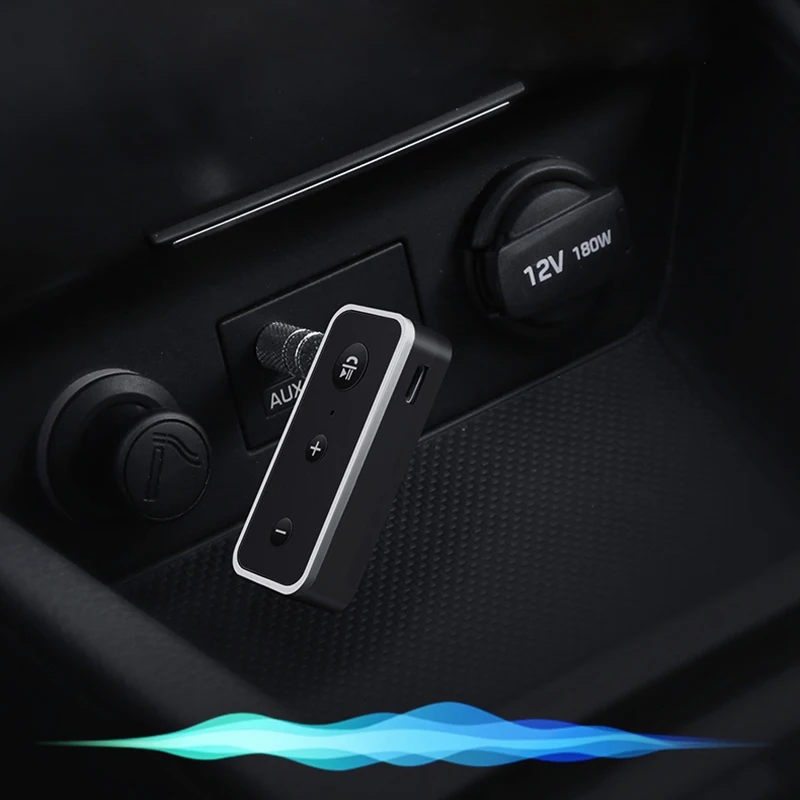 Беспроводной адаптер громкой связи со звуком AUX 3 5 мм стерео музыка MP3 Bluetooth 0
