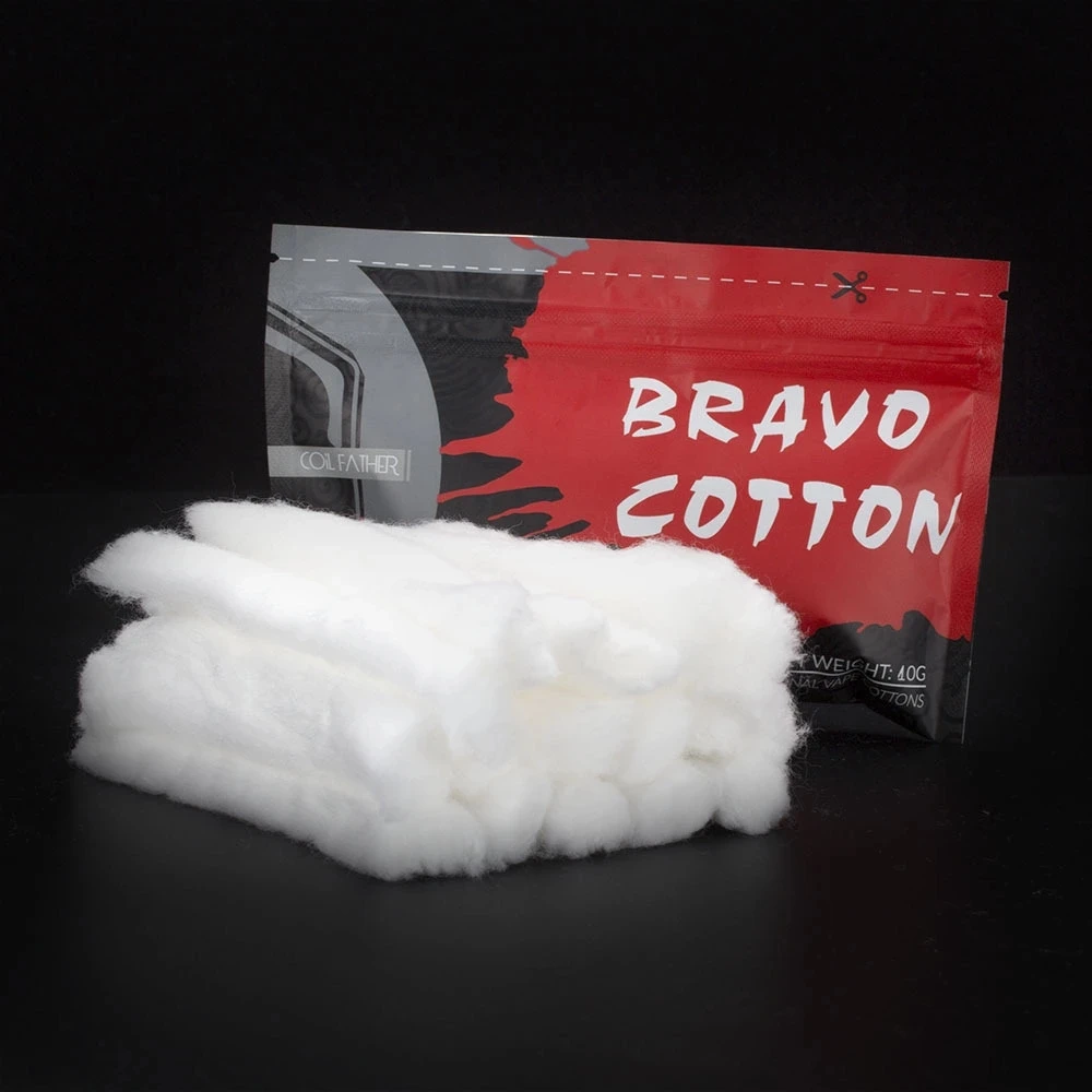 Coil Father Bravo Cotton Bacon for RDA RTA RDTA Atomizer Coil Wick Organic Cotton Electronic Cigarette Accessories for Vape Coil Father Bravo Cotton Bacon for RDA RTA RDTA Atomizer Coil Wick Organic Cotton Electronic Cigarette Accessories for Vape